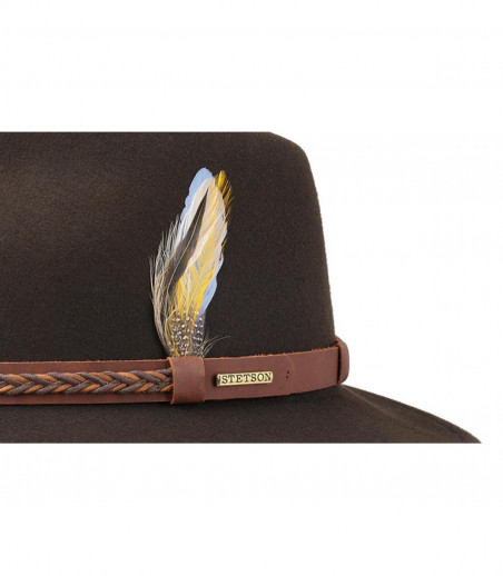 Fedora braun Filzhut Stetson Fedora braun Filzhut Stetson